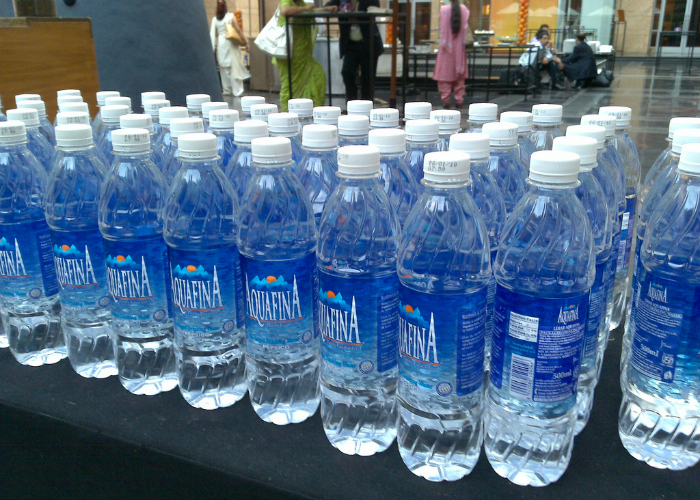 Spring Bottled Water Brands Aquafina water is just plain tap water!